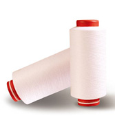 Cotton-like polymer fiber