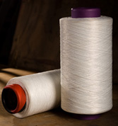 Heavy denier low elastic yarn
